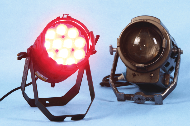 Efficientamento energetico dell'illuminazione di scena al teatro Cartiera