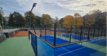 Apertura dei campi da tennis e padel in Lungo Leno Destro