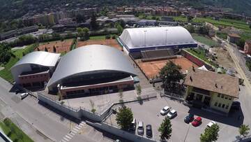 Baldresca: lavori alla tribuna est e alle luci del campo centrale