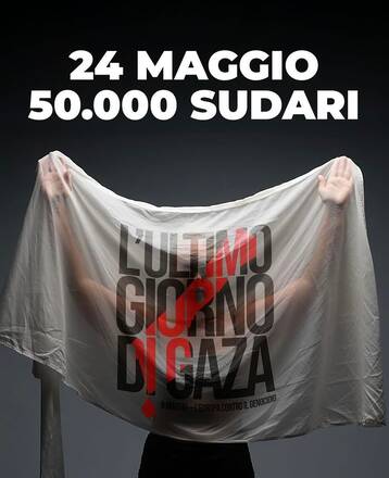 Il Comune di Rovereto aderisce alla mobilitazione nazionale “50.000 Sudari per Gaza” 