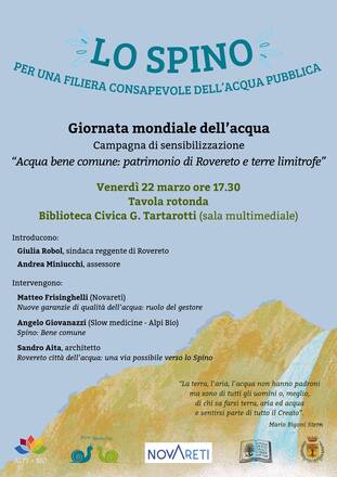 Lo Spino. Per una filiera consapevole dell’acqua pubblica