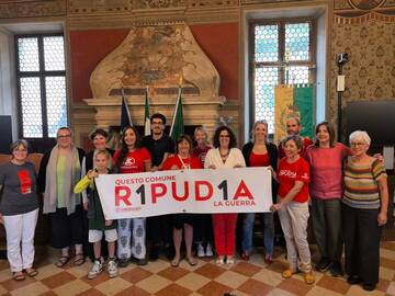 Il Comune aderisce alla campagna R1PUD1A promossa da Emergency
