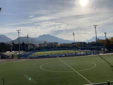 Il nuovo impianto indoor per l'atletica leggera dello stadio Quercia